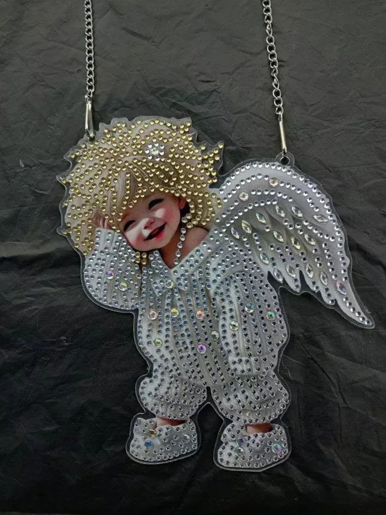Little angel diamond art by Liz
