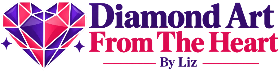 Diamond Art from the Heart by Liz logo